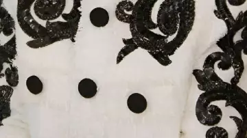 White Sequin Tweed Jacket worn by Self (Jessica Markowski) in Owning Manhattan