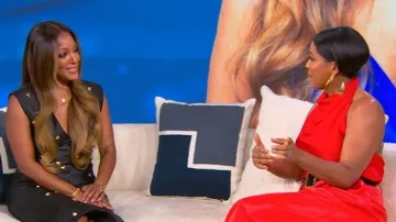 Acler Pattison Maxi Dress worn by Mickey Guyton as seen in Tamron Hall Show on December 3, 2025