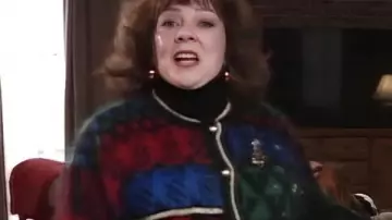 SNL S51 Melissa McCarthy Christmas Cardigan worn by (Melissa McCarthy) as seen in Saturday Night Live