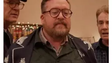 Only Murders in the Building S5 Michael Cyril Creighton Silk Robe worn by (Michael Cyril Creighton) in Only Murders in the Building (S05)