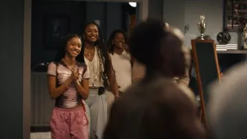 Diesel T Dasha Top worn by Ashley Banks (Akira Akbar) as seen in Bel-Air (S04E07)