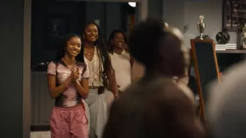 Diesel T Dasha Top worn by Ashley Banks (Akira Akbar) as seen in Bel-Air (S04E07)