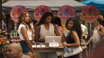 Steve Madden Balyssa Large Hobo Bag worn by Amira (Alycia Pascual-Pena) as seen in Bel-Air (S04E07)