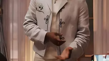Floral Embroidery Jacket worn by Christy Martin (Jordan L. Jones) Bel-Air