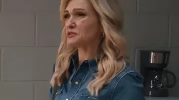 Stumble 2025 Courteney Potter Denim Shirt as seen in Stumble (S01)