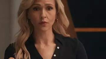 Stumble 2025 Courteney Potter Henley Top as seen in Stumble (S01)