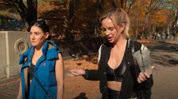 Polo Ralph Lauren The Gorham Down Vest worn by Chloe Tucker Caine as seen in Owning Manhattan (S02E01)