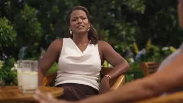 Camiseta Reiss Lyra llevada por Vivian Banks (Cassandra Freeman) vista en Bel-Air (S04E08)