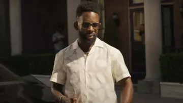 Boss Lars Relaxed Fit Shirt worn by Geoffrey Thompson (Jimmy Akingbola) as seen in Bel-Air (S04E08)