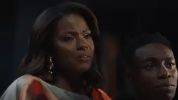 H&M Pendant Earrings worn by Vivian Banks (Cassandra Freeman) as seen in Bel-Air (S04E08)