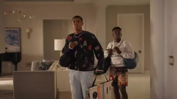 ERL Unisex Levi's 501 Denim Shorts worn by Will Smith (Jabari Banks) as seen in Bel-Air (S04E08)
