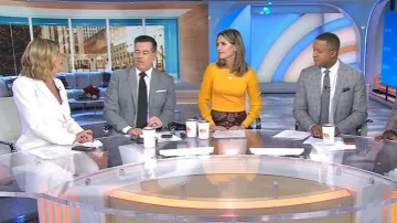 Veronica Beard Charlize Dickey Jacket worn by Jenna Bush Hager as seen in Today on December 9, 2025