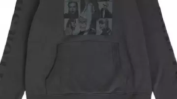 Taylor Swift The Eras Tour Through Vancouver I Hoodie worn by Taylor Swift in Taylor Swift | The Eras Tour | The End of an Era | Disney+