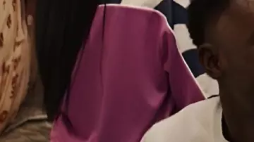 Bel-Air S04 Akira Akbar Purple Polo Shirt worn by Ashley Banks (Akira Akbar) in Bel-Air