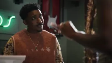 Débardeur en maille lavée Zara porté par Jazz (Jordan L. Jones) tel que vu dans Bel-Air (S04E08)