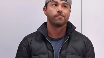 Elmo and Mark Rober’s Merry Giftmas Mark Rober Puffer Jacket as seen in Elmo and Mark Rober's Merry Giftmas