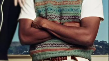 The Creator Sweater Vest worn by (La Taylor) in Marty Supreme