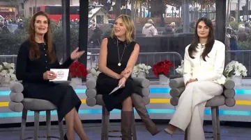 Veronica Beard Tarian Knee High Boot worn by Jenna Bush Hager as seen in Today with Jenna & Friends on December 10, 2025