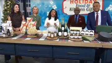 Sanctuary Autumns Best Dress worn by Elena Besser as seen in Today on December 10, 2025