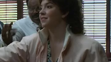 CHRISTY 2025 Sydney Sweeney Pink Jacket portée par Christy Martin (Sydney Sweeney) telle que vue dans Christy