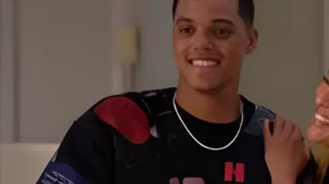 Bel-Air S04 Jabari Banks Sweat imprimé utilisé par Will Smith (Jabari Banks) tel qu’on le voit à Bel-Air