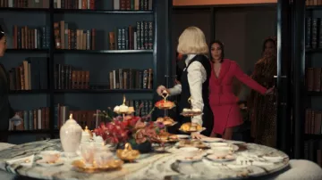 Dior Skirt worn by Allura Grant (Kim Kardashian) as seen in All's Fair (S01E09)