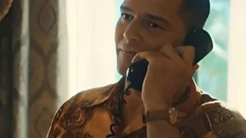 Palm Royale S02 Robert Hawaiian Shirt worn by Robert (Ricky Martin) as seen in Palm Royale