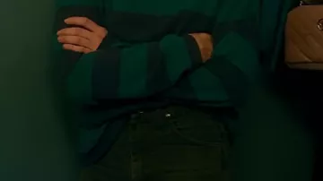 Moretz Striped Polo Shirt worn by Taylor (Chloë Grace Moretz) in Oh. What. Fun.