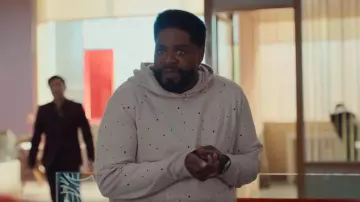 Goodfellow & Co Spot Hoodie worn by Howard (Ron Funches) as seen in Loot (S03E10)