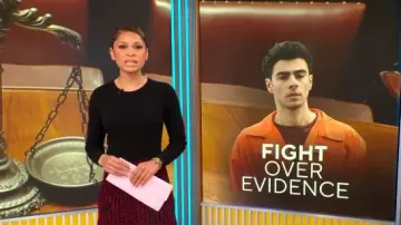 Hobbs Harlie Knitted Dress worn by Jericka Duncan as seen in CBS Mornings on December 2, 2025