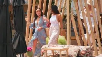 Sac mini Boston Gucci Ophidia porté par Lisa Barlow tel que vu dans The Real Housewives of Salt Lake City (S06E13)