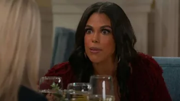 Hanifa Mila Knit Cardigan Dress worn by Dani Dupree (Karla Cheatham Mosley) as seen in Beyond the Gates (S01E180)