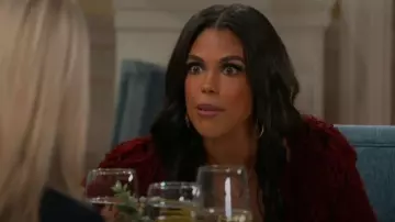 Robe Hanifa Mila tricotée Cardigan portée par Dani Dupree (Karla Cheatham Mosley) telle que vue dans Au-delà des Portes (S01E180)