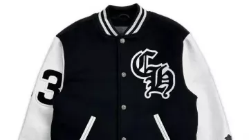 Chrome Hearts Timmy Black Varsity Jacket