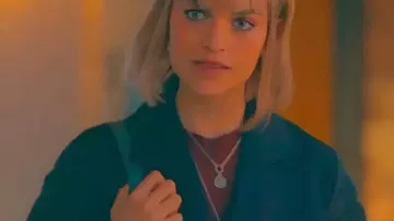 Eve Harlow Watson S02 Black Blazer Jacket worn by Dr. Ingrid Derian (Eve Harlow) in Watson