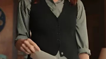 Black Vest worn by (Mackenzie Clarke) in Return to Paradise