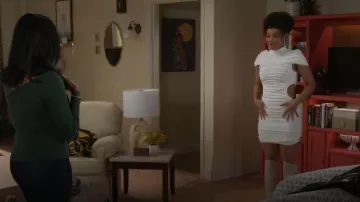 Vestido Et Ochs Terra que lleva Eva Thomas (Ambyr Michelle) como se ve en Más allá de las puertas (S01E184)