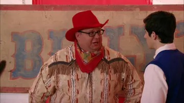 Panhandle Slim Western Shirt of Hershel Laritate (Bill Chott) in Wizards of Waverly Place (S03E17)