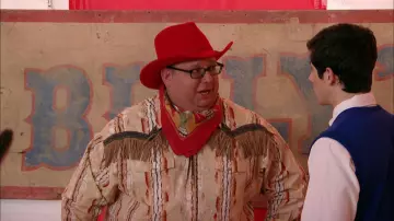 Panhandle Slim Western Shirt of Hershel Laritate (Bill Chott) in Wizards of Waverly Place (S03E17)