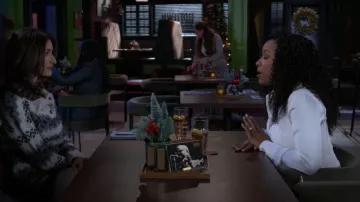 Saylor Dolly Dress worn by Ashley Morgan (Jen Jacob) as seen in Beyond the Gates (S01E188)