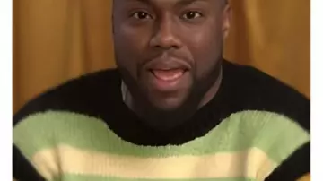Kevin Hart The Today Show 2025 Pull rayé multicolore