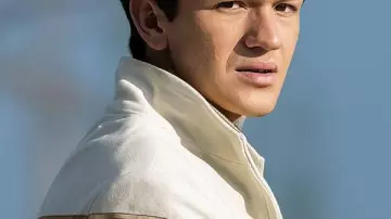 Luke Castellan Percy Jackson and the Olympians S02 White Jacket worn by Luke Castellan (Charlie Bushnell) in Percy Jackson and the Olympians