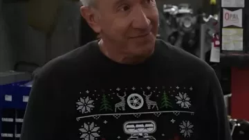 Shifting Gears 2025 Tim Allen Ugly Christmas Sweatshirt