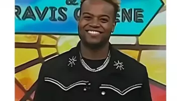 Today Show 2025 Travis Greene Black Jacket portée par (Travis Greene) dans Today (S67)