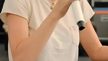 The End of an Era Taylor Swift White T-Shirt worn by Taylor Swift in Taylor Swift's The End of an Era Docuseries: Everything We Learned | E! News