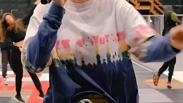 The End of an Era Taylor Swift Tie Dye Tee worn by Taylor Swift in Taylor Swift | The End of an Era | Official Trailer | Disney+