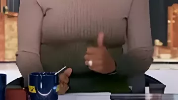 Tie-Dye Sweater (0 reviews) of Self - Co-Anchor (Robin Roberts) in Good Morning America: Weekend Edition