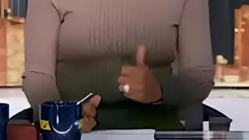 Tie-Dye Sweater (0 reviews) of Self - Co-Anchor (Robin Roberts) in Good Morning America: Weekend Edition