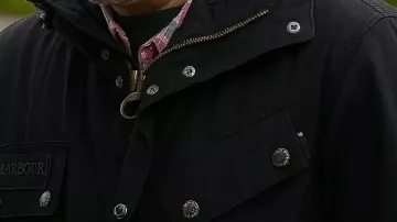 Black Jacket worn by (Myra Cain-dingle) in Emmerdale