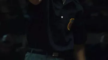 Marty Supreme Timothee Chalamet Black Shirt worn by Marty (Timothée Chalamet) in Marty Supreme